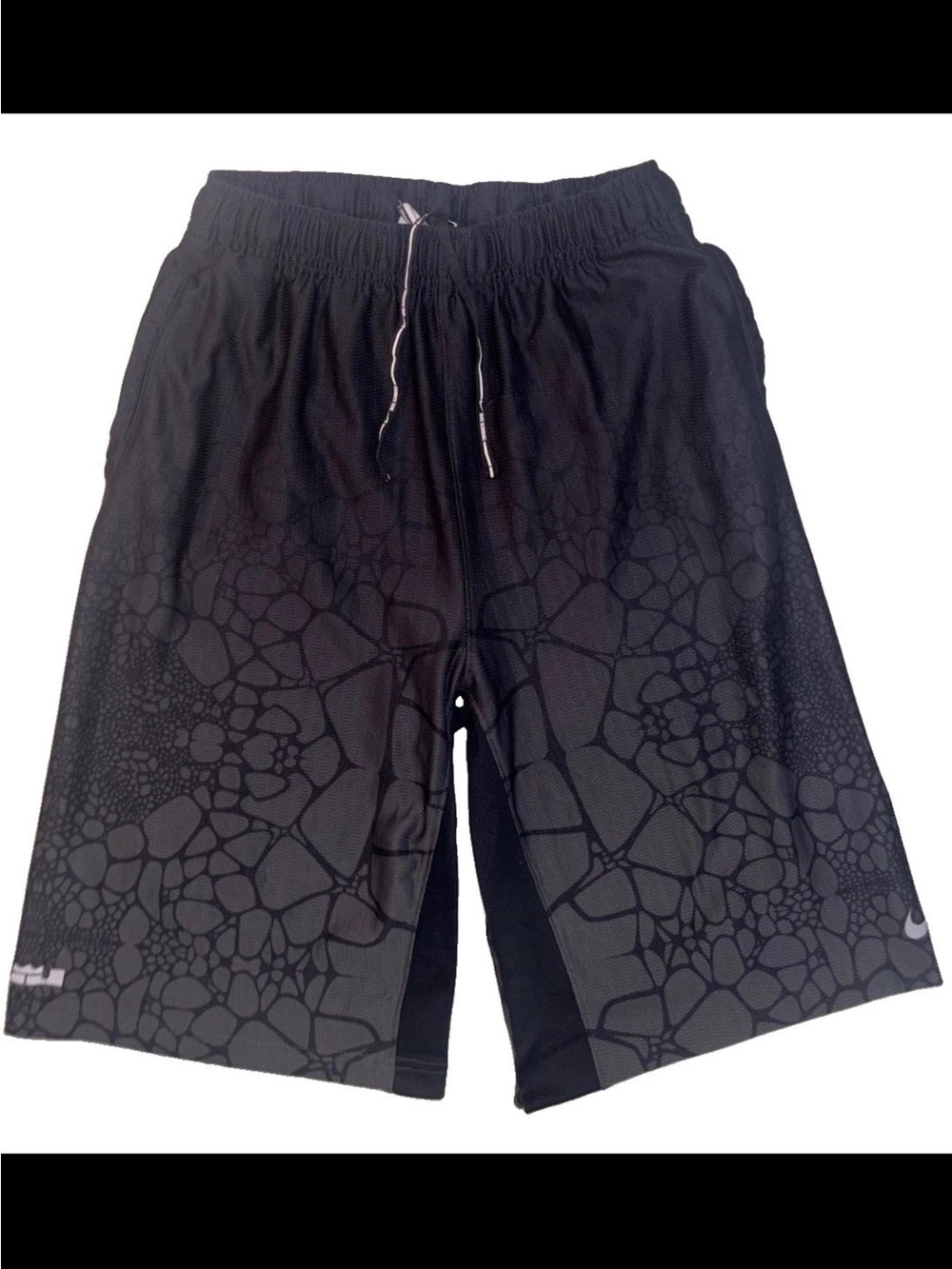 Nike Dri Fit 2014 LeBron James Witness Animal Print Basketball Shorts SZ.XL